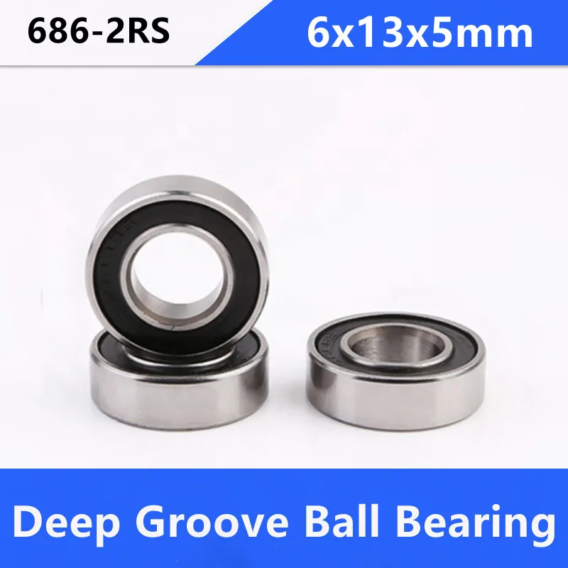 Подшипник 686 2rs