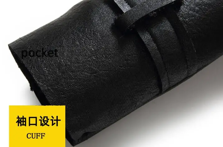 Модные мужские Зимние Теплые Куртки из искусственной кожи базовое пальто черная верхняя одежда размера плюс