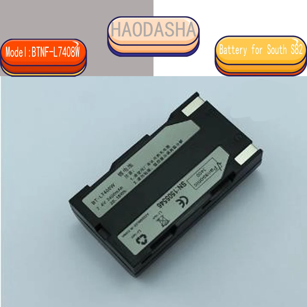 South GPS RTK Battery S82 S86 S82T S86T Host Battery South 7.4V 3400mAh Li  ion Battery South|Parts & Accessories| - AliExpress