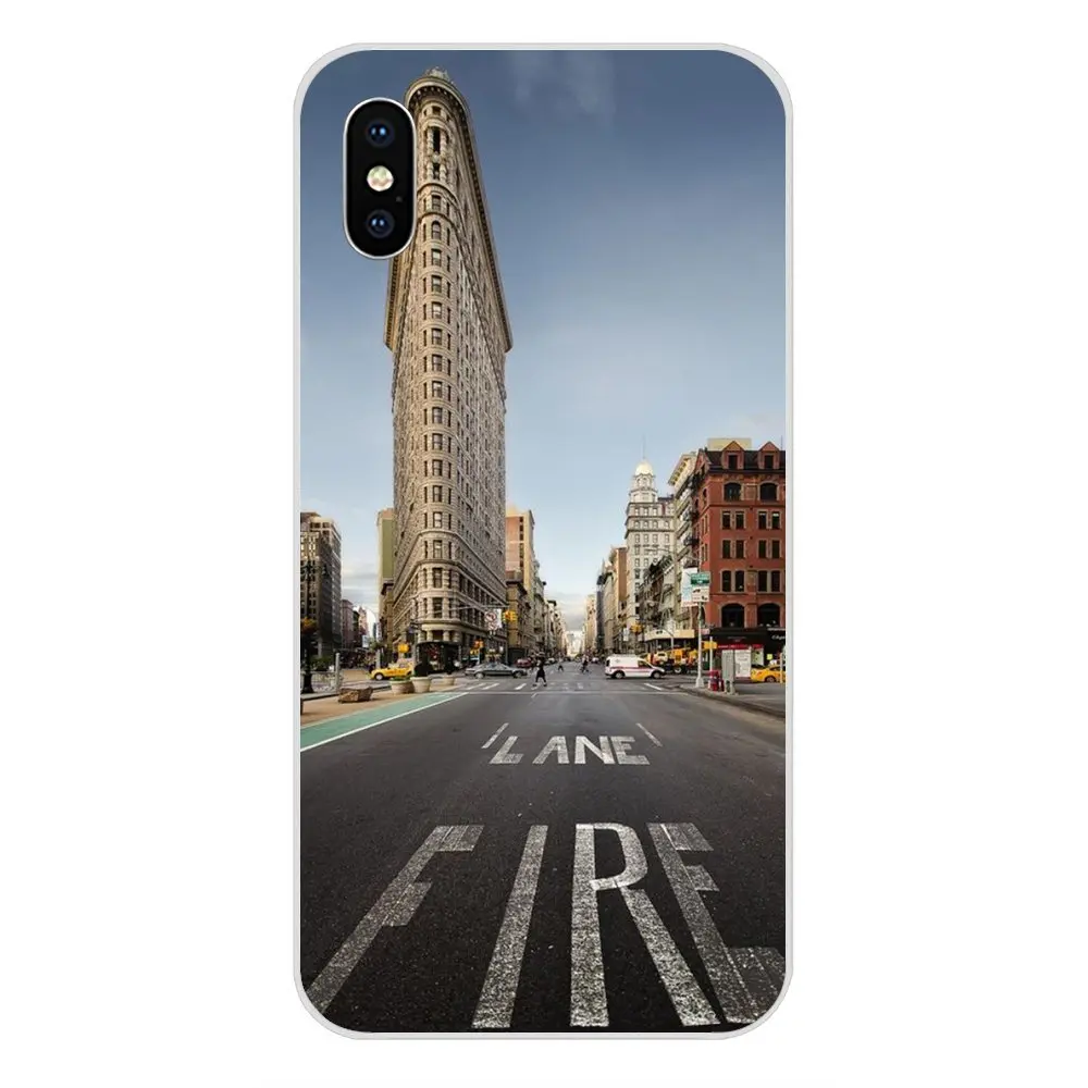 Я люблю Нью-Йорк, большой ТПУ, художественный принт для Apple IPhone X XS Max XR 4 4s 5 5C 5S SE 6 6S 7 8 Plus