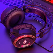 Игровые наушники A1 A2 A5, большие наушники, светильник с микрофоном, стерео наушники с глубоким басом для ПК, компьютера, геймера, ноутбука PS4, X-BOX