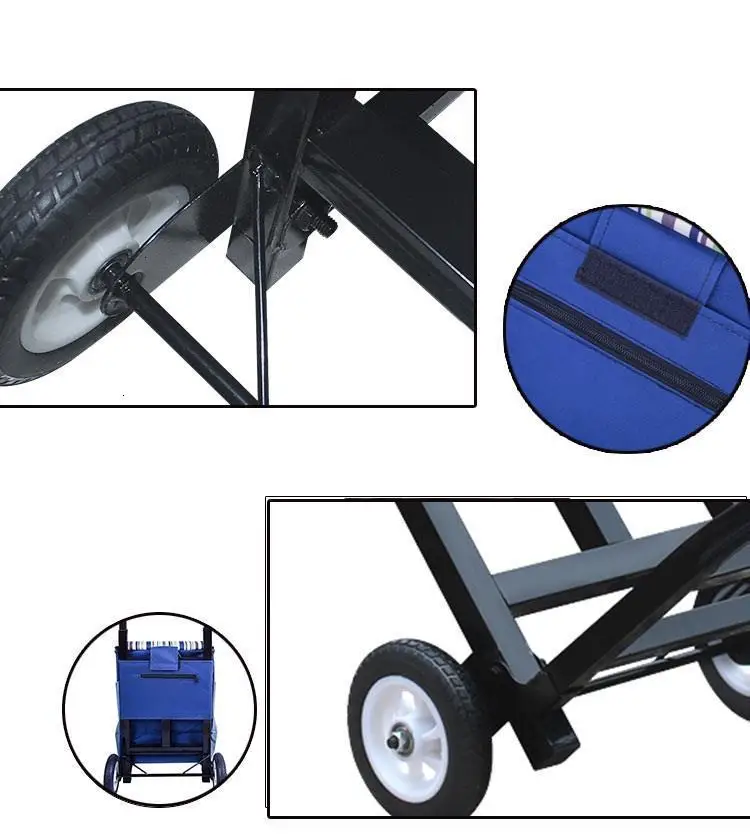 Carrello piegevole Carrito Koszyk Carro Compra Mesa Cocina Shopping Roulant Chariot De Courses Avec roulets Кухонная Тележка