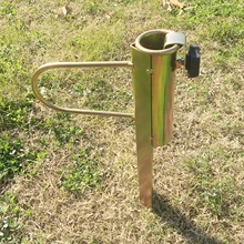 Outdoor Umbrella Base Holder Stand Patio Parasol Ground Spike Lawn Insert Anchor Summer Beach Umbrella Holder Ground Spike Tools