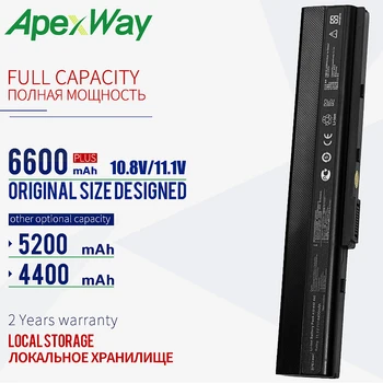 

6600mAh New laptop battery for Asus A52 A31-K52 A41-K52 A42-K52 A32-K52 K42F K42JB K42JK K52F K52J A52J A52F A52JB A52JK A52JR