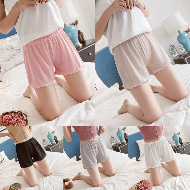 brief casual ribbed loose pants