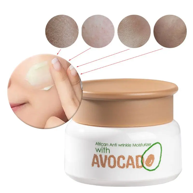 

Avocado Oil Paste Facial Cream Oil Control Brighten Anti Wrinkle Tender Face Moisturizing Lighten Whiten Soften Skin Care