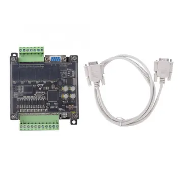 

FX1N-14MR PLC Programmable Logic Controller DC 24V Industrial Control Board with Shell Serial Port Cable