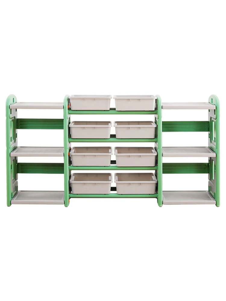 

Children's classified toy storage rack kindergarten baby bookcase large-capacity household multi-layer storage rack plastic