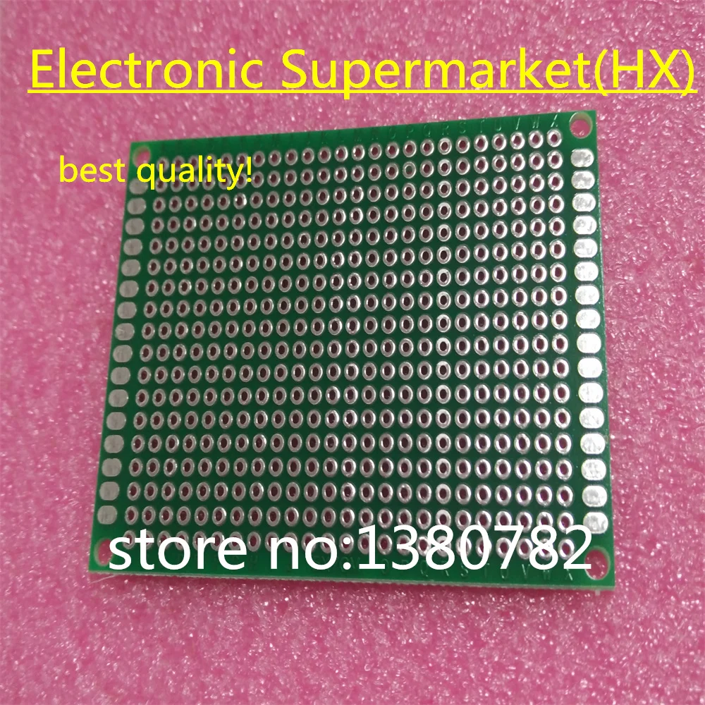 Free shipping 50pcs/lost PCB 5x7cm 5*7 cm Double Side Prototype PCB Diy Universal Printed Circuit Board