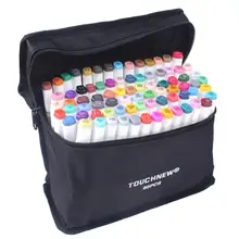 Manga маркер Touchnew графический маркер для белой доски двухсторонний маркер для рисования 30/36/48/60/80/168 Цвета рисунок для школы и художник ручка