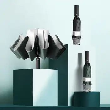 

Creative Automatic Reverse Umbrella Rain Women Men Business Windproof Folding Umbrellas Mens Gifts Umbrella Car Umbrella Parasol