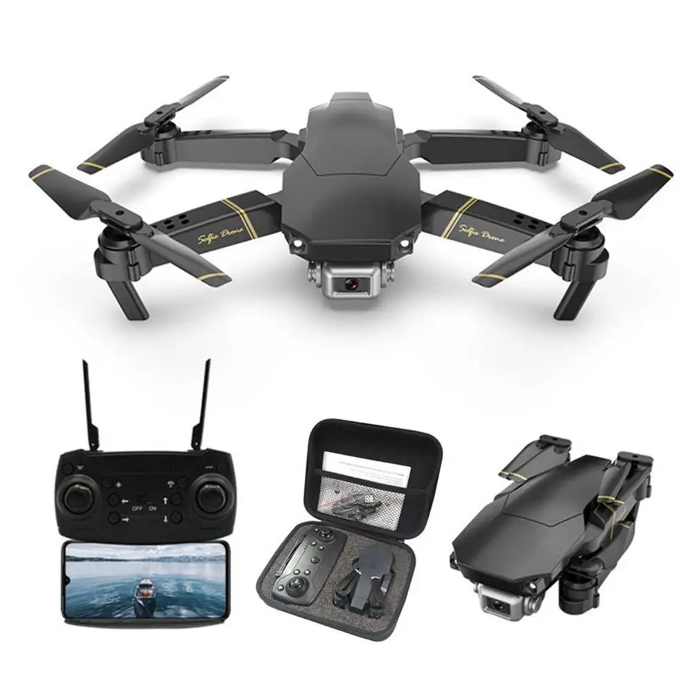 

Folding RC Drone Toys WiFi FPV 360 Degrees Rotation One-button Return Home Quadcopter With 720P 1080P 4K HD Camera Optional
