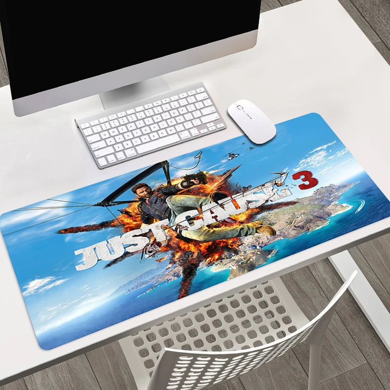 

Trend Just Cause Mouse Pad Gaming Accessory MousePad Large Mouse Mat Keyboard Desktop Mat Computer RUbber Non-slip Mouse pad