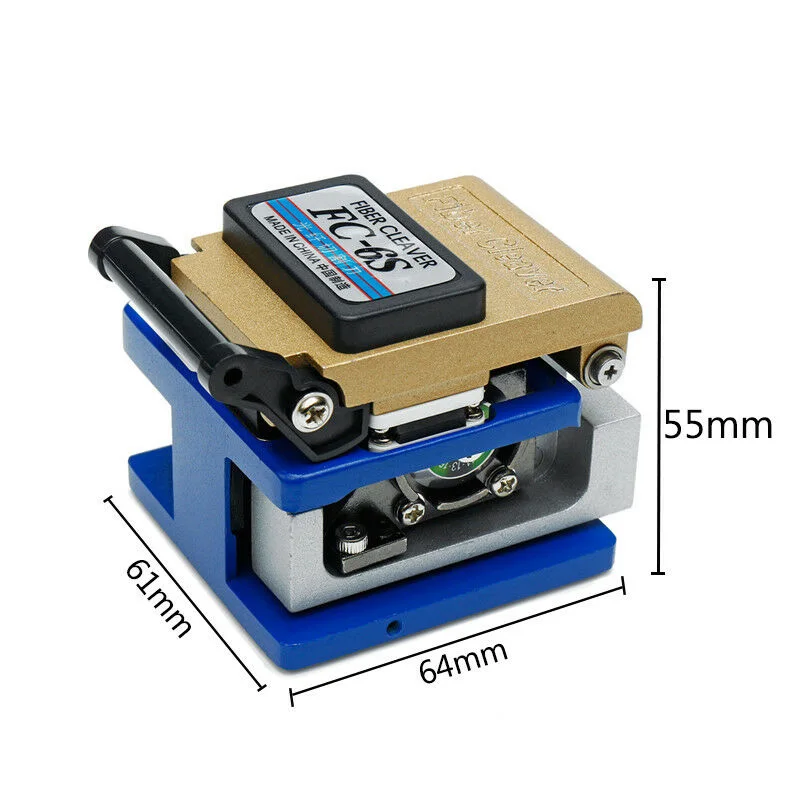 

11pcs/Set Pro Fiber Cutter FTTH Tool Kit FC-6S Cleaver Screwdriver Plier With Skin Cable Stripping Machine
