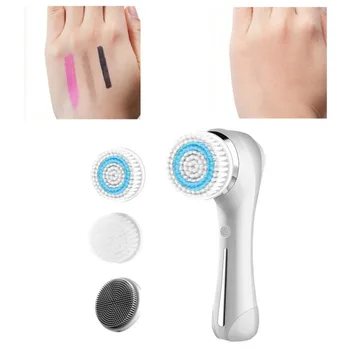 

Blind Ship Deep Cleansing Facial Cleansing Brush Massager Lifting Microcurrent Massager With 3 Exfoliating Brush Heads