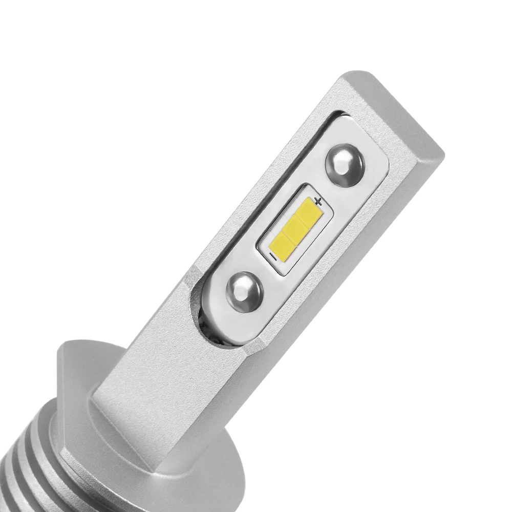 OGA 2PCS H1 LED Fog Light Bulb H3 Auto Fog lamp CSP Chip Mini Car Light 12v 24V 3000lm 6500k White Waterproof New Arrive