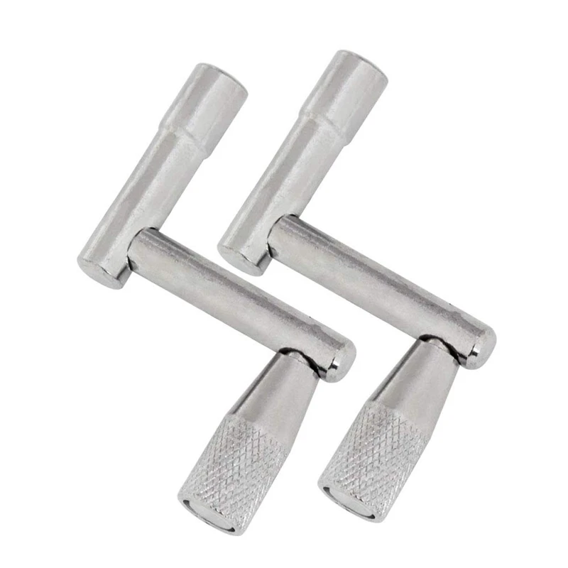 

Universal Drum Tuning Key Tuner Metal Drum Maintenance Accessories Kit Wrench Pack of 2PCS