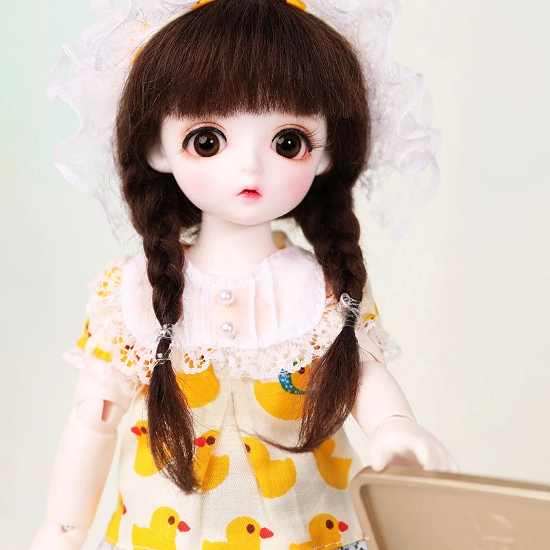 Кукла Big Eyes Bjd для девочек без обуви волос одежда ню 1/6 кукла полимерные куклы с