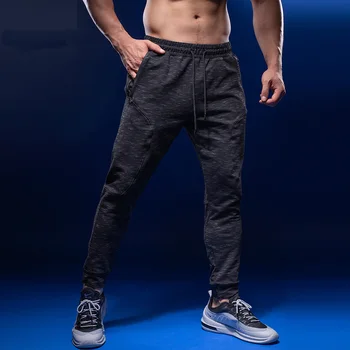 

Breathable Jogging Pants Men Fitness Joggers Running Pants With Zip Pockets Training Sport Pants For Running Tennis Sport Pants