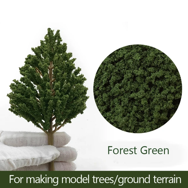 30g 3-5mm Model Tree Powder Miniature Architectural Tree Powder For Scale Diorama Garden Making Material Ground Sponge Material 4