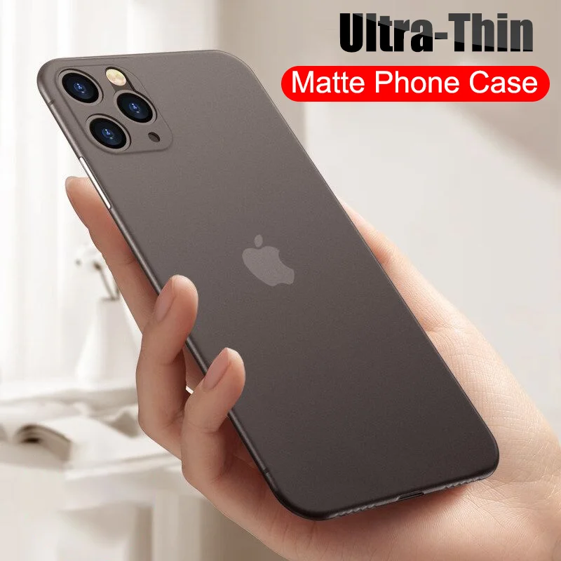 Ultra Thin Matte PP Phone Case For Iphone SE 2020 11 12 Pro XS Max X XR 6S 6 7 8 Plus Full Cover SE2 Shockproof Protective Cases Ultra Thin Matte PP Phone Case For Iphone SE 2020 11 12 Pro XS Max X XR 6S 6 7 8 Plus Full Cover SE2 Shockproof Protective Cases