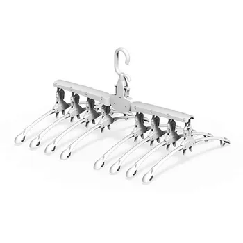 

Multifunctional Hanger Storage Artifact Folding Magic Drying Racks Practical Shirts Socks Clothes Hanger perchas para la ropa
