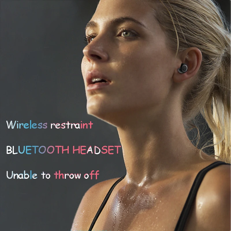 W5 Smart touch Frosted material Bluetooth 5.0 Earplugs Only 5.5g Wireless Waterproof Noise reduction headset call sport earphone