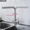 DQOK drinking filtered water kitchen faucet Purification tap Dual Handle Faucet Kitchen sink tap ► Photo 3/6