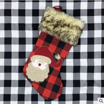 

New Year 2021 Gifts Bag Christmas Stocking Noel Christmas Decorations for Home Navidad Socks Xmas Tree Decoration Natal Decor