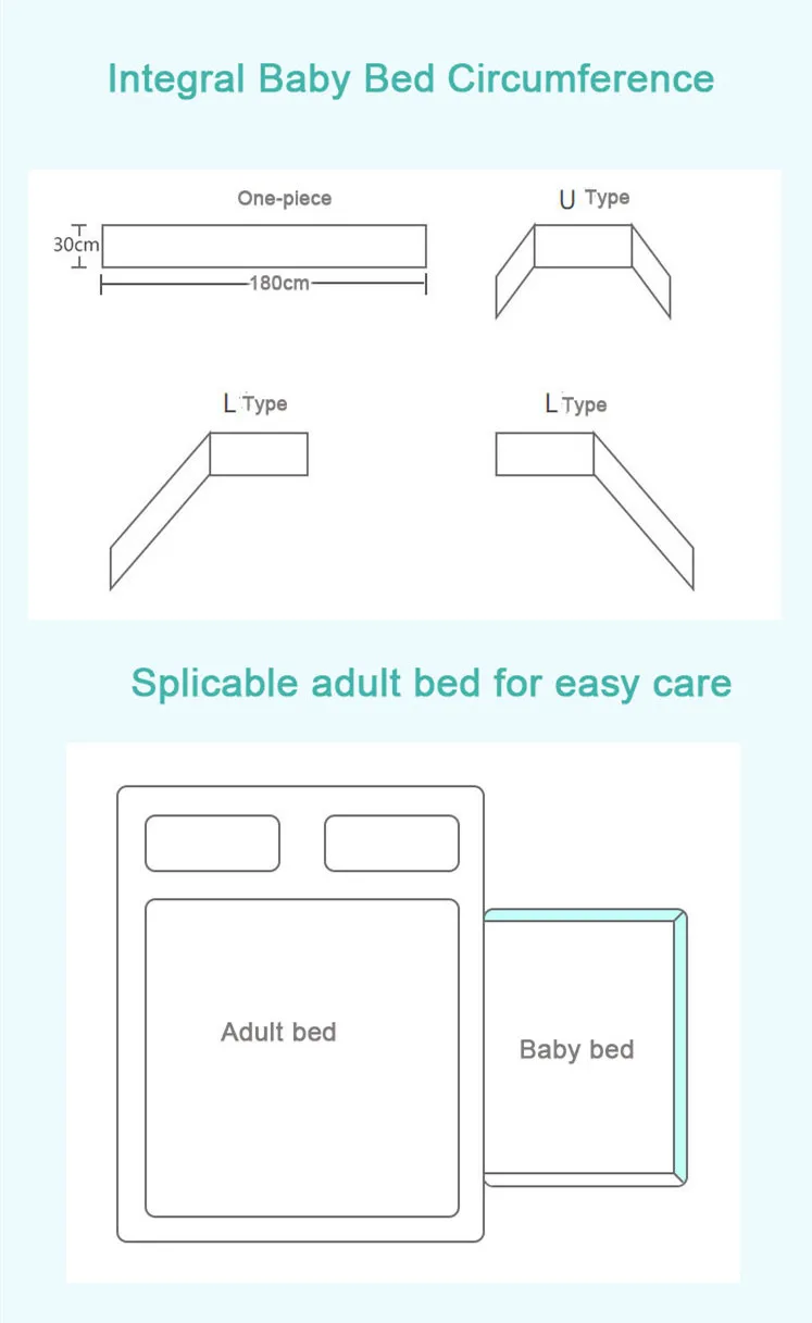 Berço recém-nascido conjunto de cama 5 pces