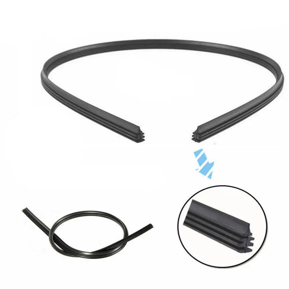 10Pcs 28" Car Auto Vehicle Soft Silicone Refills Universal Frameless