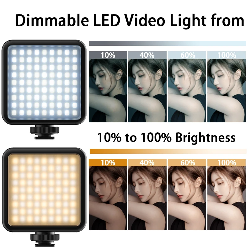 Ulanzi-luz em Mini Led com Controle de Intensidade Bateria Recarregável Vijim 6.5 lm w Vl81 3200k-5600k - Image 3