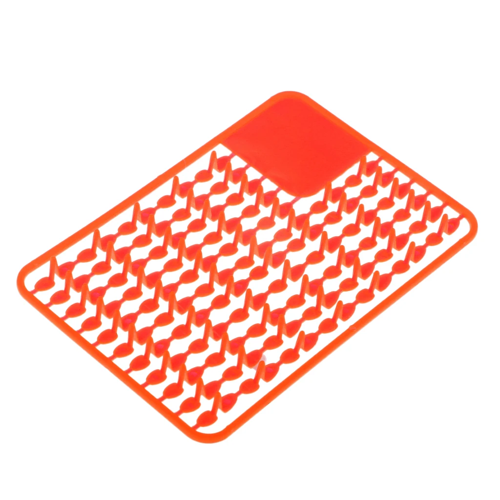 5pcs/pack Lightweight Boilie Stopper Dumbell Bait Rig Extender Fishing Accessories Yellow Red 1.2cm