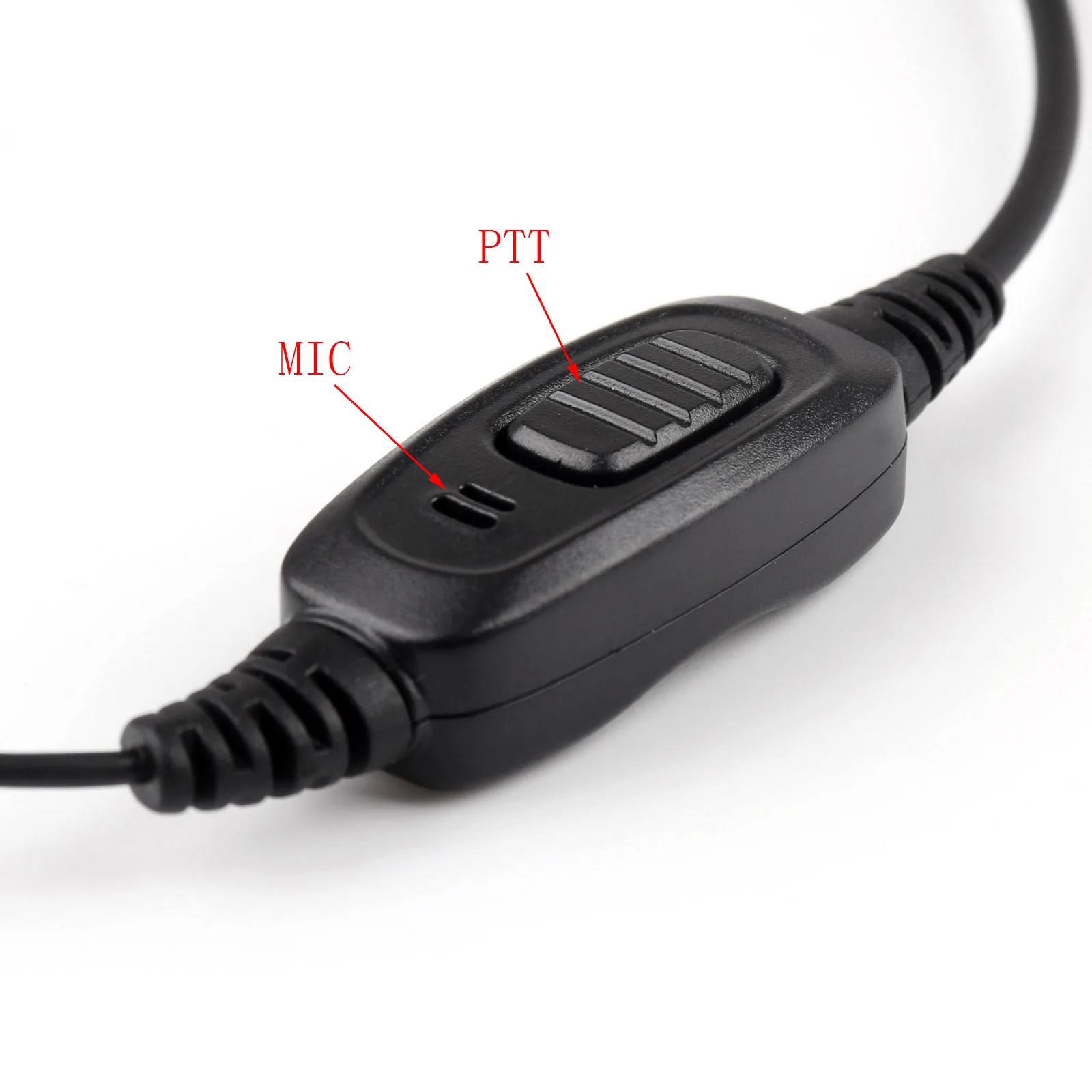 Artudatech arpiece гарнитура двухсторонний PTT Микрофон для HYT TC 500 610 700 TC-610 TC500S Q5 Q11 CP1660 Talkie