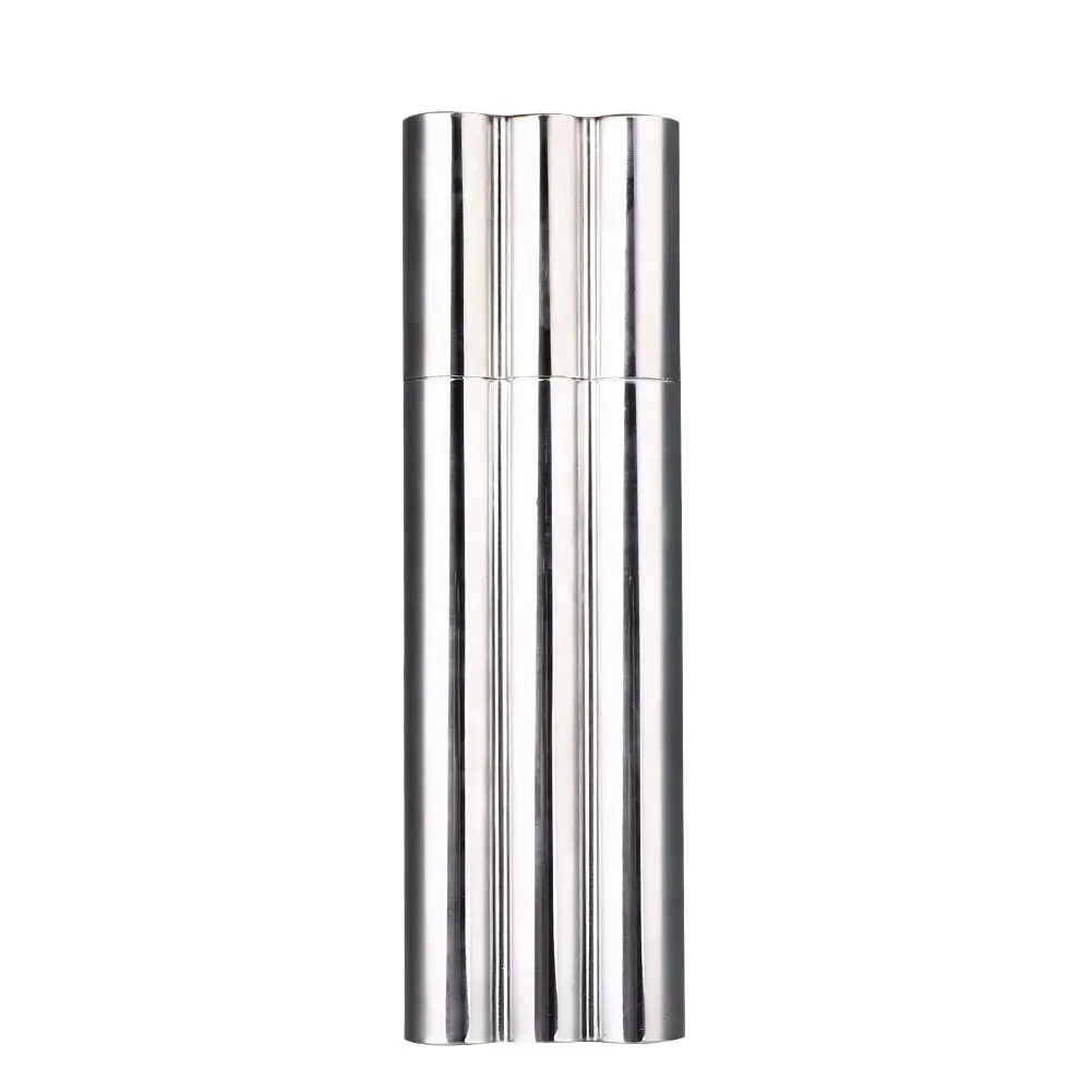 Фляга из нержавеющей стали, фляга, фляга, полировочное зеркало, трубчатый сигары, 2 унции, 60 мл