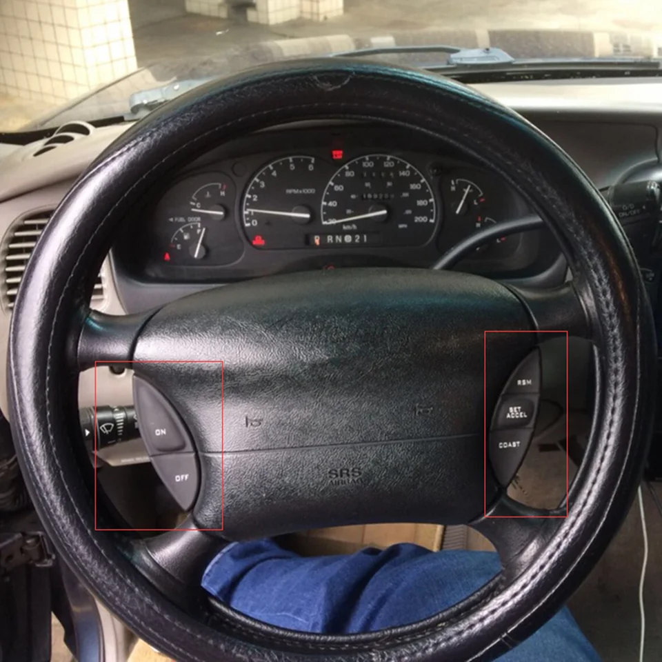 Interruttore Comando Velocità Cruise Control Per Volante – F87A-9D809-BA Compatibile Con Ford Explorer, F150, Ranger - 3