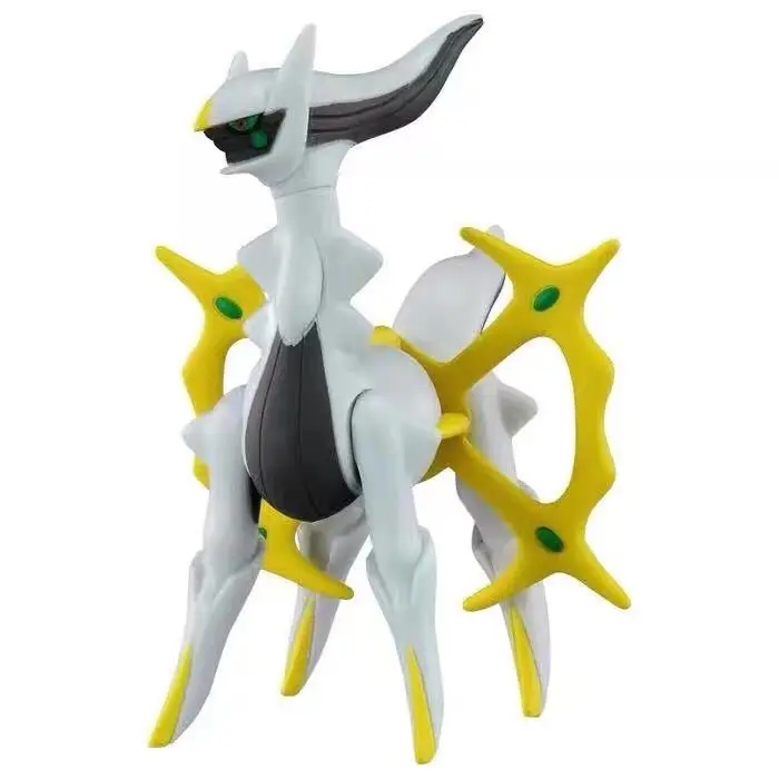 Pokemon Figure Doll Arceus Solgaleo Lunala Rayquaza Collection Pikachu Cartoon Pokémon Series Anime Model Toys Kid Birthday Gift mcfarlanetoys