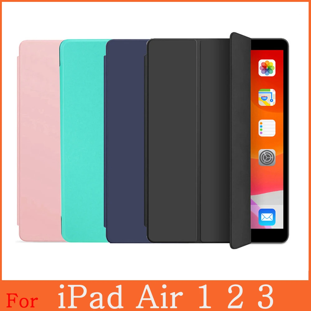 

Funda iPad Air 1 2 3 9.7 10.5 Air1 Air2 Air3 case ultra thin smart cover for Apple iPad Air 2th 3th Generation auto wake/sleep