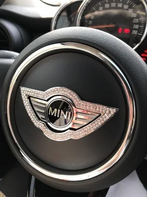 1 шт. Алмазный Стиль рулевого колеса интерьера части автомобиля для MINI COOPER серии целых страна человек. F60 R60