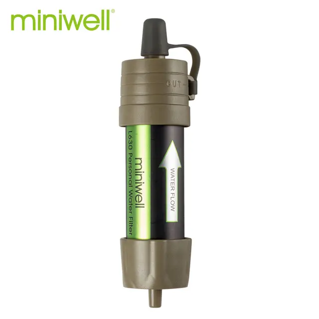 Miniwell L630 Personal Camping Purification หลอดกรองน้ําเพื่อการอยู่รอดหรืออุปกรณ์ฉุกเฉิน 2