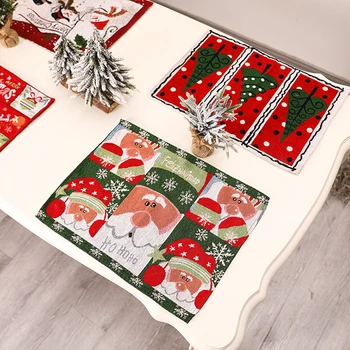 

Merry Christmas Placemat Ornament Christmas Decoration Home Christmas Table Decor Xmas Gifts Christmas Kitchen Table Decor