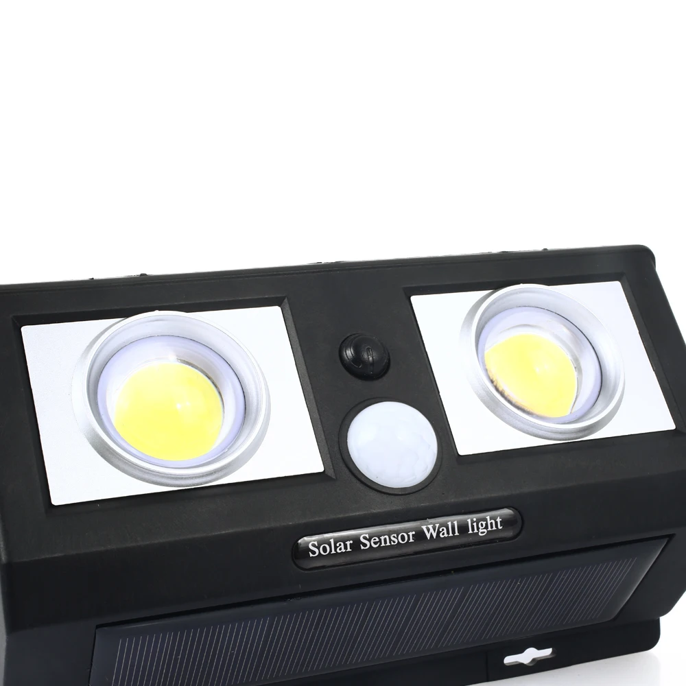COB 60LED солнечный датчик движения водонепроницаемый 8 Вт наружный индукционный светильник садовый светильник домашний настенный светильник уличный светильник дорожка светильник s