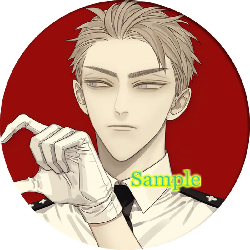 Anime 19 Days Cosplay Backpack Badges Old Xian Hetian Jia Brooch Pins Collection Breastpin for Bags Clothes