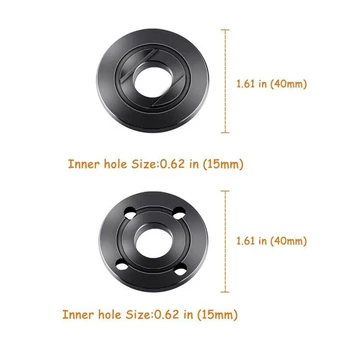 

6PCS Angle Grinder Flange Nut 5/8 For Dewalt Ryobi 224399-1 T1H7 Replacement Accessories