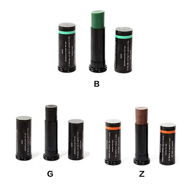 Открытый CS камуфляж масло для тела краска лесной CS камуфляж краска ing Stick краска для тела макияж черный зеленый