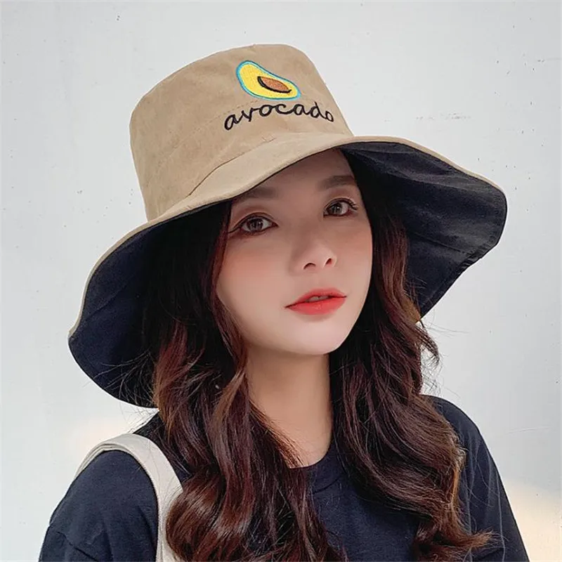 Модная Летняя женская широкополая шапка двухсторонние складывающиеся шляпы