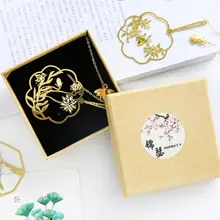 Сушеный цветок, металлическая латунная полая Закладка с кисточками, бутик, подарок для девочки, культурный подарок на день рождения, креативная книга,, подарок B3H3