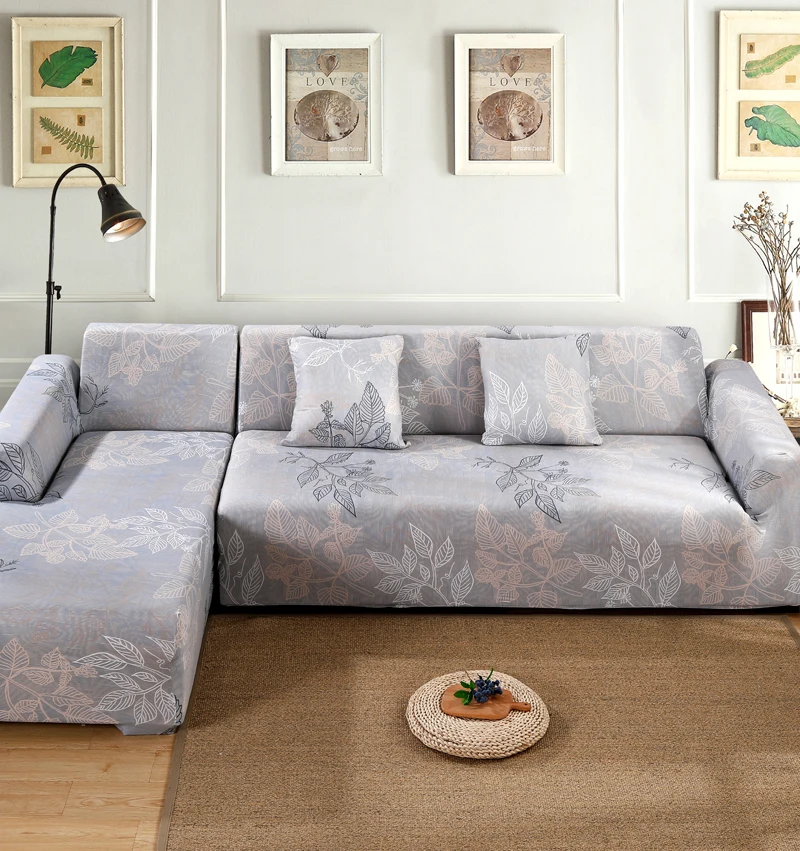 Черно-белые эластичные чехлы для диванов, эластичные чехлы для диванов, чехлы для диванов - Цвет: K321