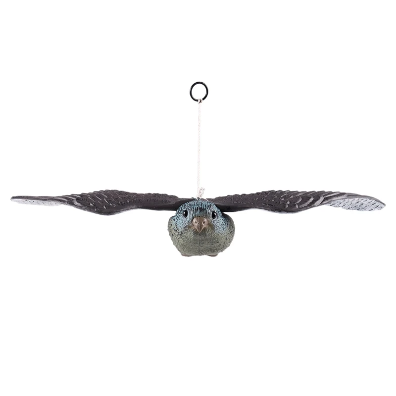 

Simulation Flying Big Bird Caller Outdoor Hunting Decoys Hawk Seagull for Pigeon Decoys Garden Yard Plant Scarer Pest Control