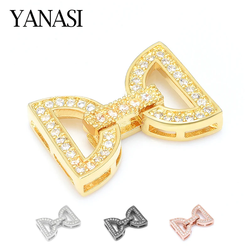 

DIY Pearls Bracelets Necklace Clasps Making Jewelry Findings Copper Connector Clasps Buckles Accessories